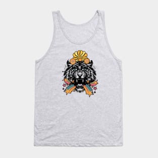 Psychedelic Tiger Tank Top